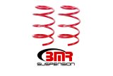 BMR 07-14 Shelby GT500 Front Handling Version Lowering Springs - Red thumbnail 2