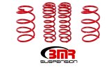BMR 07-14 Shelby GT500 Drag Lowering Springs (Set Of 4) - Red thumbnail 2