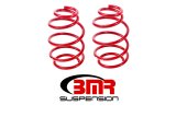 BMR 10-15 5th Gen Camaro V8 Front Lowering Springs - Red thumbnail 2
