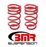 BMR 10-15 5th Gen Camaro V8 Rear Lowering Springs - Red thumbnail 2