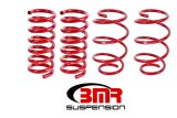 BMR 15-17 S550 Mustang Performance Version Lowering Springs (Set Of 4) - Red thumbnail 2