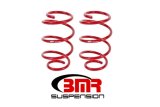 BMR 15-17 S550 Mustang Front Performance Version Lowering Springs - Red thumbnail 4