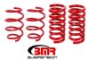 BMR 15-17 S550 Mustang Handling Version Lowering Springs (Set Of 4) - Red thumbnail 3