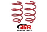 BMR 15-17 S550 Mustang Front Handling Version Lowering Springs - Red thumbnail 2