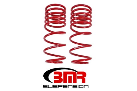 BMR 82-02 3rd Gen X-Body Rear Handling Version Lowering Springs - Red thumbnail 1