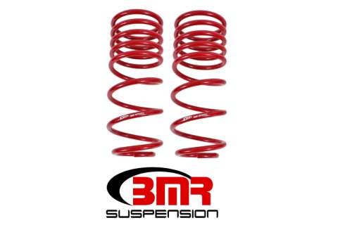 BMR 82-02 3rd Gen X-Body Rear Handling Version Lowering Springs - Red thumbnail 2