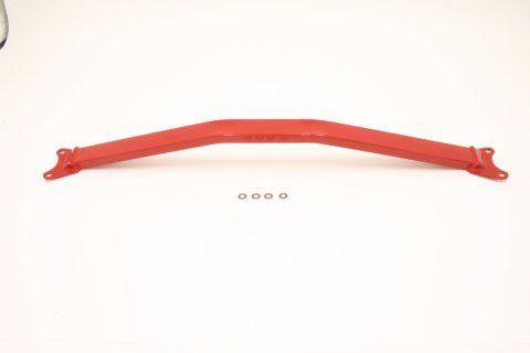 BMR 05-14 S197 Mustang V8 w/ Plenum Cover Strut Tower Brace - Red thumbnail 1