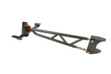 BMR 93-02 F-Body w/o DSL Torque Arm Tunnel Mount (For Stock Exhaust) - Black Hammertone thumbnail 1