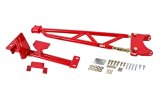 BMR 93-02 F-Body w/o DSL Torque Arm Tunnel Mount (For Stock Exhaust) - Red thumbnail 2