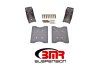 BMR 79-04 Fox Mustang Lower Torque Box Reinforcement Plates - Natural thumbnail 3