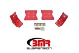 BMR 79-04 Fox Mustang Lower Torque Box Reinforcement Plates - Red thumbnail 2