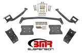 BMR 79-04 Fox Mustang Torque Box Reinforcement Plate Kit(TBR005H And TBR003H) - Black Hammertone thumbnail 2
