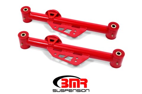 BMR 99-04 Mustang Non-Adj. Lower Control Arms (Polyurethane) - Red thumbnail 2