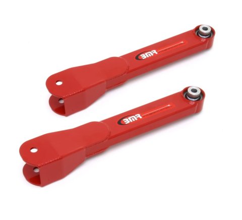 BMR 10-15 5th Gen Camaro Rear Non-Adj. Trailing Arms w/ Spherical Bearings - Red thumbnail 1