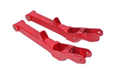 BMR 10-15 5th Gen Camaro Non-Adj. Rear Lower Control Arms (Polyurethane) - Red thumbnail 4