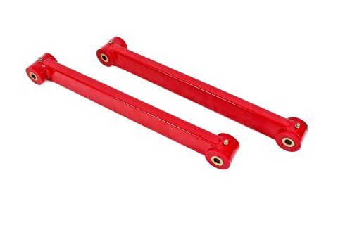 BMR 05-14 S197 Mustang Non-Adj. Boxed Lower Control Arms (Polyurethane) - Red thumbnail 4