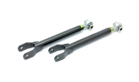BMR 10-15 5th Gen Camaro Trailing Arms Rear w/ Single Adj. Rod Ends - Black Hammertone thumbnail 1
