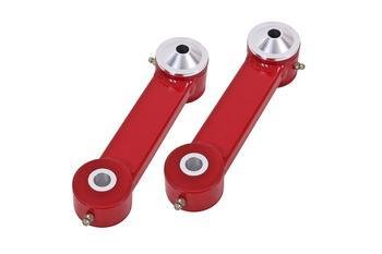 BMR 15-17 S550 Mustang Rear Lower Control Arms Vertical Link (Polyurethane) - Red thumbnail 4