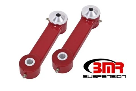 BMR 15-17 S550 Mustang Rear Lower Control Arms Vertical Link (Polyurethane) - Red thumbnail 5
