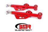 BMR 79-98 Fox Mustang On-Car Adj. Lower Control Arms / Rod End Combo (Polyurethane) - Red thumbnail 2