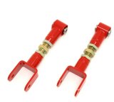 BMR 79-04 Fox Mustang Upper Control Arms On-Car Adj. w/ Spherical Bearings - Red thumbnail 2