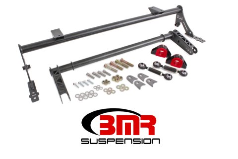 BMR 05-14 S197 Mustang Rear Bolt-On Hollow 35mm Xtreme Anti-Roll Bar Kit (Poly) - Black Hammertone thumbnail 2