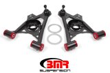BMR 94-04 Mustang Lower Non-Adj. A-Arms (Poly) w/ Tall Ball Joint / Spring Pocket - Black Hammertone thumbnail 2