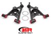 BMR 94-04 Mustang Lower Non-Adj. A-Arms (Poly) w/ Tall Ball Joint / Spring Pocket - Black Hammertone thumbnail 3