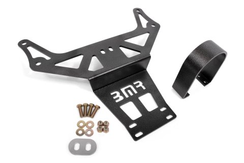BMR 15-18 Dodge Challenger (Auto Trans) Hellcat/Demon Driveshaft Safety Loop - Black Hammertone thumbnail 2