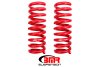 BMR 08-18 Dodge Challenger Rear Lowering Springs 1.25in Drop Performance Version - Red thumbnail 2
