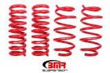 BMR 08-19 Dodge Challenger Lowering Springs 1.25in Drop - Set of 4 - Red thumbnail 2