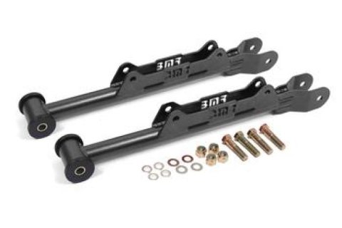 BMR 2010-2015 Chevrolet Camaro Rear DOM Lower Control Arms - Black Hammertone thumbnail 2