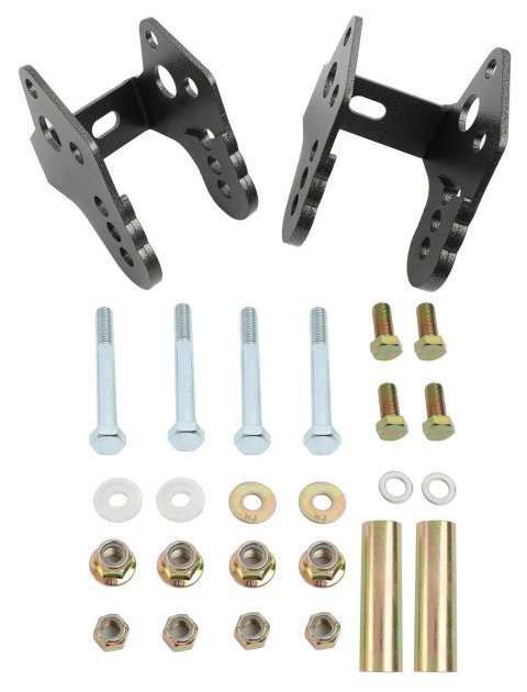 BMR 79-04 Ford Mustang Control Arm Relocation Bracket - Black Hammertone thumbnail 2