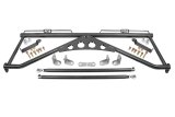 BMR 15-20 Ford Mustang Harness Bar - Black Hammertone thumbnail 1