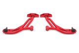 BMR 10-14 Ford Mustang / Shelby GT500 Non-Adj. Lower A-Arms (Poly/Delrin) - Red thumbnail 2