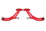BMR 10-14 Ford Mustang Adj. Lower A-Arms Delrin/Rod End w/ 19mm STD. Ball Joint - Red thumbnail 1