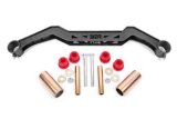 BMR 79-93 Ford Mustang Transmission Crossmember TH350/PG/700R4/C4/C6/AOD/4L60 - Black Hammertone thumbnail 1