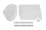BMR 15-20 Ford Mustang A/C & Heater Delete Panel (Aluminum) - Bare thumbnail 2