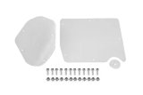 BMR 15-20 Ford Mustang A/C & Heater Delete Panel (Aluminum) - Bare thumbnail 4