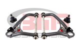 BMR 67-69 1st Gen F-Body Pro-Touring Upper A-Arms w/ Tall Ball Joint (Delrin) - Black Hammertone thumbnail 1
