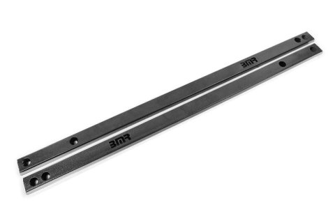BMR 15-20 S550 Mustang Chassis Jacking Rails (Shorter Tube) - Black Hammertone thumbnail 2