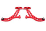 BMR Suspension 05-14 Ford Mustang Lower A-Arms - Red - Non-Adjustable thumbnail 2