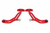 BMR 10-14 Ford Mustang Adj. Lower A-Arms w/ Delrin/Rod End / 19mm Tall Ball Joint - Red thumbnail 1