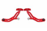BMR 10-14 Ford Mustang Adj. Lower A-Arms w/ Delrin/Rod End / 19mm Tall Ball Joint - Red thumbnail 2