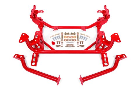 BMR 15-20 Ford Mustang Street Version (DOM) K-Member - Red thumbnail 2