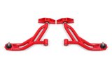 BMR 10-14 Ford Mustang Non-Adj. Lower A-Arms Delrin/Rod End w/ 19mm Tall Ball Joint - Red thumbnail 1