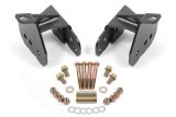 BMR 64-72 Chevy Chevelle Rear Control Arm Relocation Brackets - Black Hammertone thumbnail 2