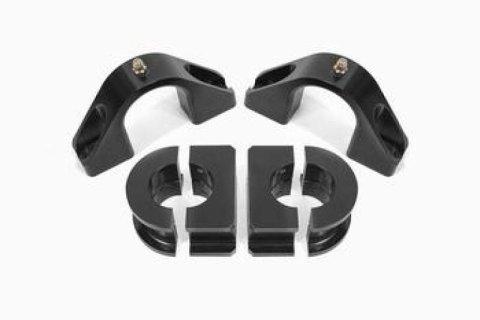 BMR Universal 1.25in Delrin Bushing Kit (For Billet Sway Bar Mounts) - Black thumbnail 1