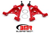 BMR 94-04 Mustang Lower Non-Adj. A-Arms (Poly) w/ Tall Ball Joint / Spring Pocket - Red thumbnail 2