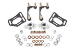 BMR 90-93 Fox Mustang Caster Camber Plates - Black Hammertone thumbnail 8